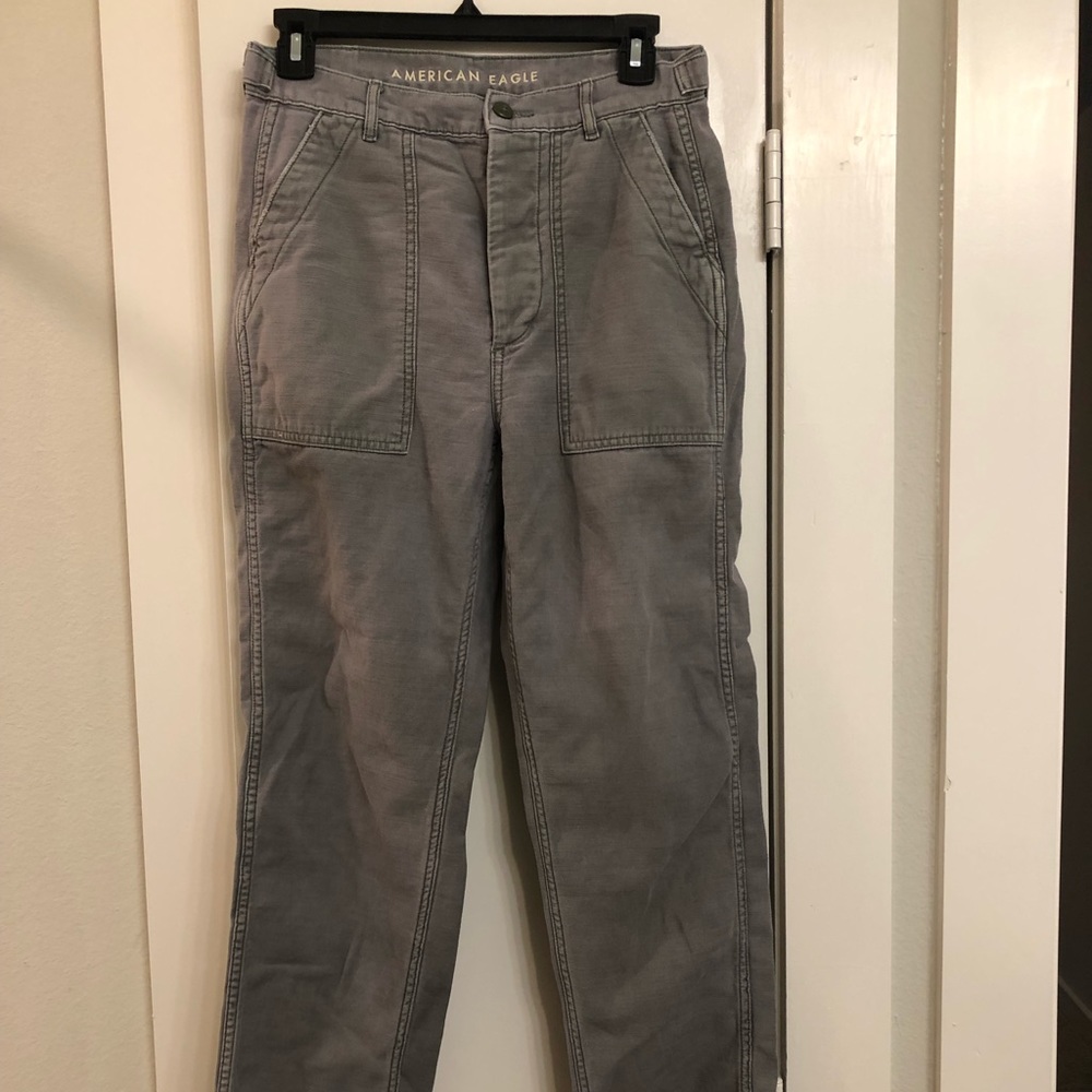 American Eagle button fly pants